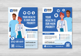Blue Medical Flyer