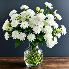 flowers in a vase