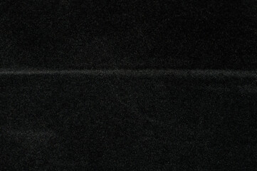 Fuzzy black velour texture background