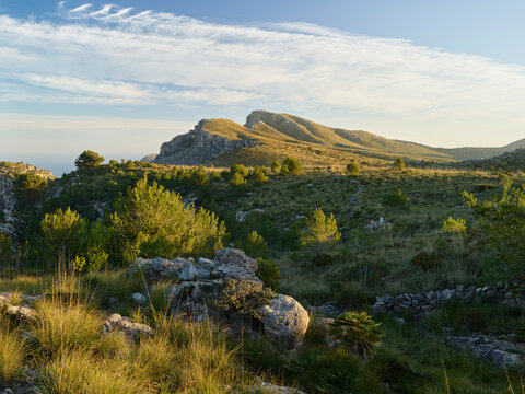 Puig de sa Creu, Talaia Freda, Parc natural de la pen&iacute;nsula de Llevant, Mallorca, Balearen, Katalonien, Spanien