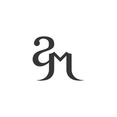 MA or AM logo and icon design