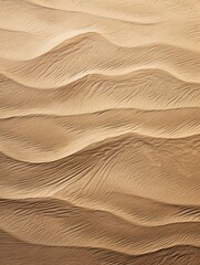 Fototapeta na wymiar Sand Print Reflections: Vintage Aerial View of Desert Dunes