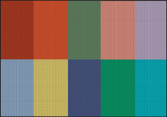 Fashionable colors of the Spring-Summer 2024 palette. A sample of a knitted background for decorating knitted warm clothes, knitwear, patterns, writing texts. Advertising. illustration
