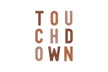 touchdown Football quote SVG design