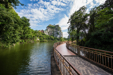 Fototapeta premium THAILAND RATCHABURI KHAO NGU ROCK PARK