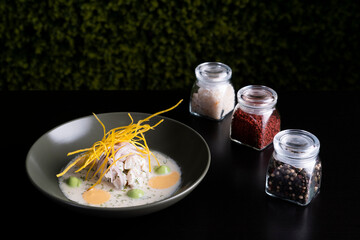 Gourmet fish ceviche