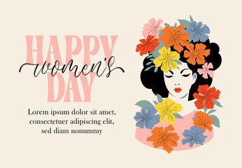 Happy International Womens Day card