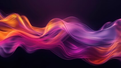 Naklejka premium Abstract background with soft lines for technological processes, science, presentations, education, etc