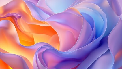 Obraz premium Abstract background with soft lines for technological processes, science, presentations, education, etc