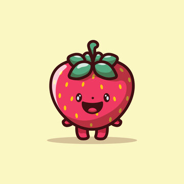 Valentine Days Character strawberry kawai