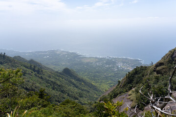 Fototapeta premium The Mt Mocchomu in Kagoshima, Yakushima island