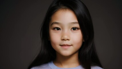 Growing up from a girl to an old lady timelapse of life