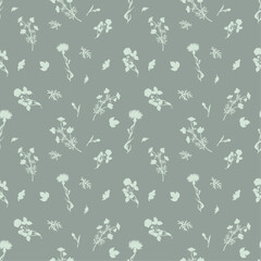 spring pattern with flowers