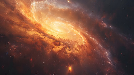 The chaotic mind as a vast, expanding universe filled with exploding supernovas, drifting comets, and colliding galaxies, each astronomical event symbolizing a burst of inspiration, a fleeting thought