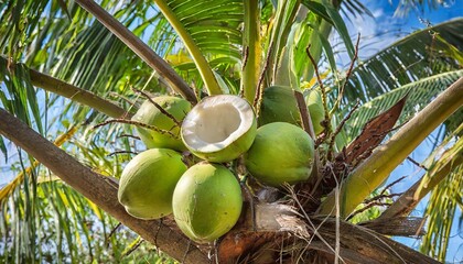 fruits of coconut - Powered by Adobe