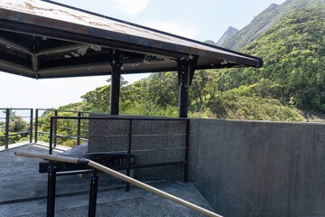 Parking area for Senpiro falls and The Mt Mocchomu