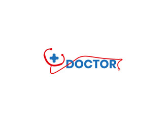 Creative Logo for health care phonendoscope . 