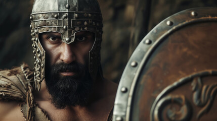 Ancient warrior king or commander.