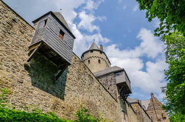 Fototapeta na wymiar old castle in the city Altena, Germany