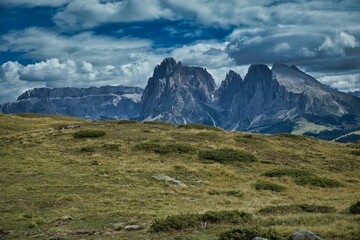 Südtirol, Seis, Seiser Alm, Wanderung