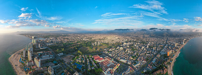 Aerial View of Puerto Vallarta Jalisco