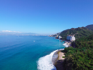Beautiful beach in Puerto Vallarta Jalisco