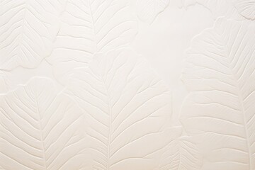  laconic natural retro background with leaf prints in light pastel shades with free space for inscriptions