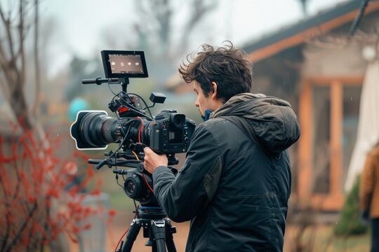 cameraman at work