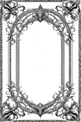 Dragon Border Frame, Dragon Style Border