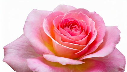beautiful rose rosaceae isolated on white background including clipping path