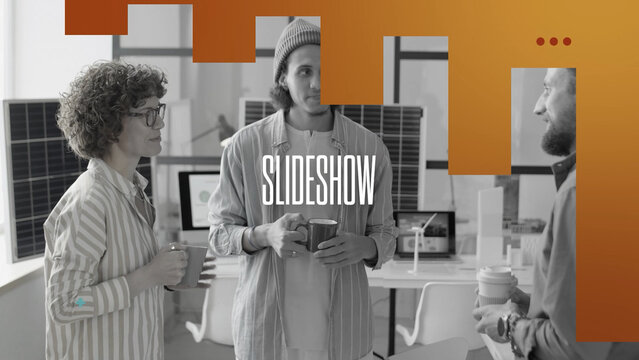 Layered Blocks Slideshow Template | Short and Long Duration