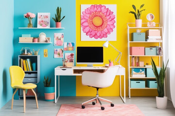 Energetic Home Office: Creativity Flows Here