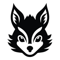 Squirrel Flat Icon Isolated On White Background