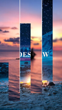 Elegant Block Overlay Slideshow | Short and Long Duration