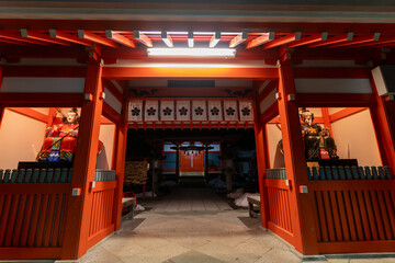 金沢神社の門 - obrazy, fototapety, plakaty