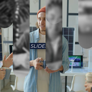 Dynamic Circles and Blocks Slideshow | Short and Long Duration