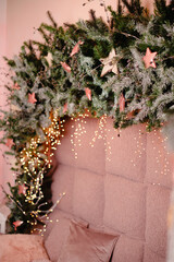 Cozy Christmas Room Setup