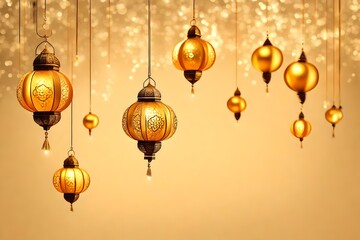 Islamic lanterns and backgrounds for Ramadan, holidays and occasions