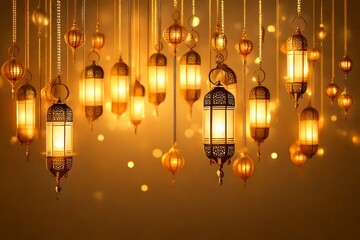 Islamic lanterns and backgrounds for Ramadan, holidays and occasions