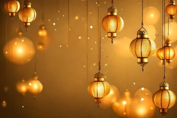 Islamic lanterns and backgrounds for Ramadan, holidays and occasions