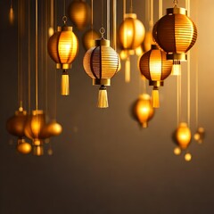 Obraz premium Islamic lanterns and backgrounds for Ramadan, holidays and occasions