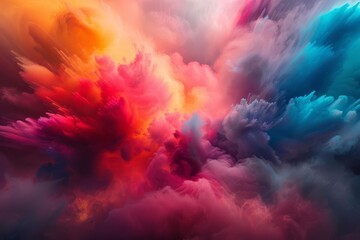 Colorful 4k wallpaper. abstract and vibrant design for modern screens and creative backgrounds