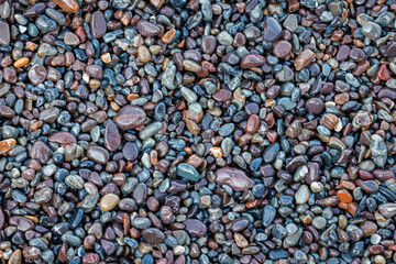 Full frame shot of pebbles on beach