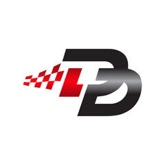 Logo D Design Shape. Abstract Shape Letter Icon Vector.