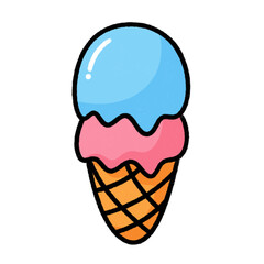 Ice cream icon.