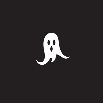 Ghost in cartoon, doodle style . Image for t-shirt, web, mobile apps and ui. Isolated 2d vector illustration in logo, icon, sketch style, Eps 10, black and white. AI Generative
