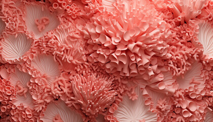 coral background