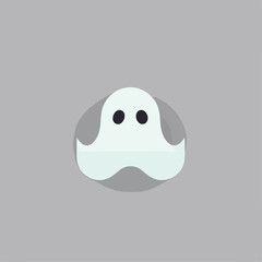 Ghost in cartoon, doodle style. Image for t-shirt, web, mobile apps and ui.  Isolated 2d vector illustration in logo, icon, sketch style, Eps 10. AI Generative