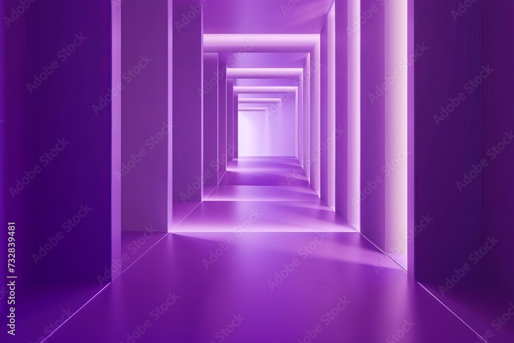 Poster elegant purple gradient background perfect for creating a serene and sophisticated atmosphere in des