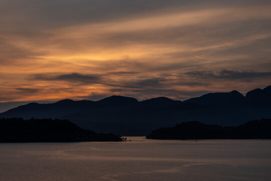 Sonnenuntergang in Thailand